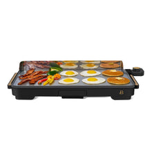 Beautiful XL Electric Griddle 12" x 22" with EverGood Ceramic Nonstick Coating, by Drew Barrymore