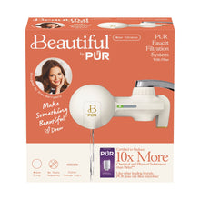 Beautiful by PUR Faucet Mount Filtration System, White Icing (PFM420W)