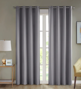 Beautyrest Black Magnetic Closure Window Panel Pair