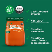 Beech-Nut Organics Stage 1 Baby Food, Fruit & Vegetable Variety Pack, 4 oz Jars (16 Pack)