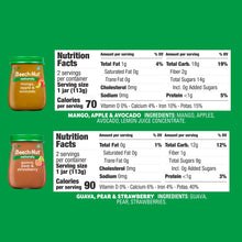Beech-Nut Organics Stage 2 Tropical Adventure Baby Food Variety Pack, 4 oz Jars, 8 Pack
