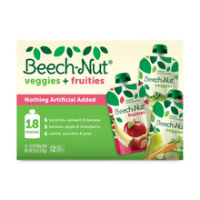 Beech-NutVeggiesandFruitiesStage2BabyFoodPouch_VarietyPack_3.5oz._18ct.8 - Brands For Less USA