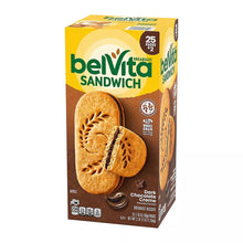 BelVita Dark Chocolate Creme Breakfast Bar Biscuit Sandwiches, 25 pk./1.76 oz. - Brands For Less USA