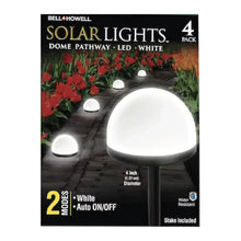 Bell_HowellSolarDomePathwayLights_2x4p - Brands For Less USA
