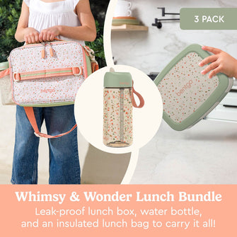 Bentgo Kids 3-Pack Whimsy & Wonder Prints Collection