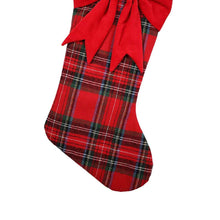 Berkley Jensen 2 pk. Christmas Stocking, Red Plaid