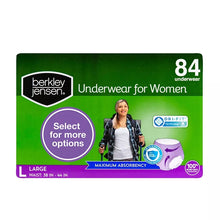 Ropa interior para la incontinencia femenina Berkley Jensen, seleccione una talla