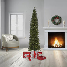 Berkley Jensen LED 7' Fairbanks Pencil Slim Christmas Tree