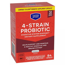 Berkley Jensen Probiotic Digestive System Support Capsules, 84 ct.