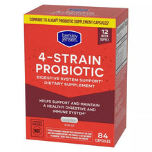 Berkley Jensen Probiotic Digestive System Support Capsules, 84 ct.