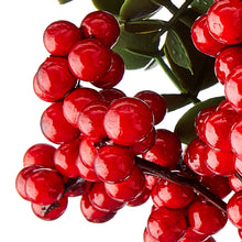 Berry Decorative Christmas Clip Ornament, Red, 7", by Holiday Time