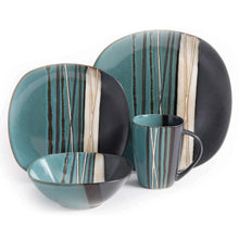 Better Homes & Gardens Bazaar Teal 16-piece Dinnerware Set - Brands For Less USA