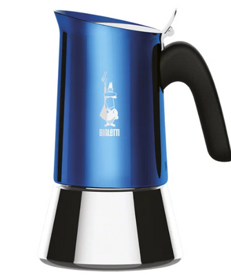 Bialetti Stovetop Espresso Maker Venus Blue, 6 Cup