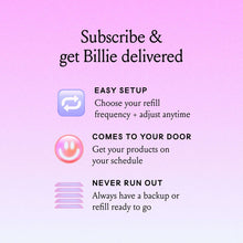 Billie Women’s Razor Kit, 1 Handle + 2 x 5-Blade Refills + Magnetic Holder, Malibu Color