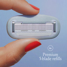 Billie Women’s Razor 5-Blade Refills, 8 Ct