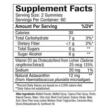 BioAstin Astaxanthin Gummy 12 mg, 120 Gummies