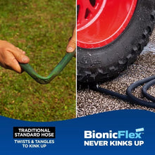 Bionic Flex Garden Hose 75Ft Water Hose Flexible Weatherproof Garden Hose