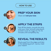 (3 PACK ) Biore Men's Skincare Charcoal Deep Cleansing Blackhead Remover Pore Nose Strips for Skin Care, 6 Ct