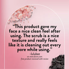 (3 PACK ) Biore Purify & Reset Daily Cleanser, Charcoal and Rose Quartz Face Wash, 6.77 oz