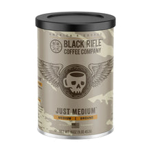 Black Rifle Coffee Company Just Medium™, Medium Roast, Ground Coffee Canister, 16oz - Brands For Less USA