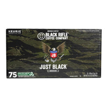 Black Rifle Coffee Company Just Black, Medium Roast K-Cup Coffee Pods, 75 ct.