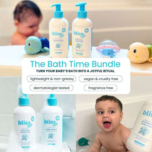 Bliss Baby Bath Bundle, 2-in-1 Shampoo + Body Wash & Lotion, 8 fl. oz., 2 pk.