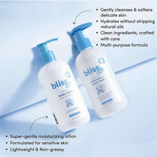 Bliss Baby Bath Bundle, 2-in-1 Shampoo + Body Wash & Lotion, 8 fl. oz., 2 pk.