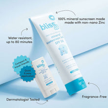 Bliss Baby Mineral Lotion & Stick, SPF 50, Sunscreen Set