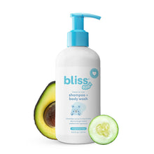 Bliss Baby Bath Bundle, 2-in-1 Shampoo + Body Wash & Lotion, 8 fl. oz., 2 pk.