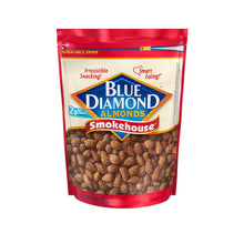 Blue Diamond Almonds, Smokehouse Flavored Snack Nuts Perfect for Snacking, 14oz Resealable Bag - Brands For Less USA