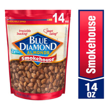 Blue Diamond Almonds, Smokehouse Flavored Snack Nuts Perfect for Snacking, 14oz Resealable Bag - Brands For Less USA