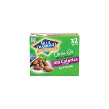 Blue Diamond Almonds, Whole Natural 100 calorie packs (32 count) - Brands For Less USA