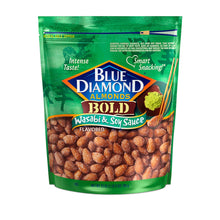 Blue Diamond Almonds, BOLD Flavored Wasabi & Soy Sauce Snack Nuts Perfect for Lunch, On-the-go, Healthy Options, 25oz Bag - Brands For Less USA