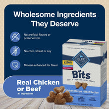 Blue Buffalo Blue Bits Chicken and Beef Variety Pack, Soft-Moist Training Treats, 11 oz., 2 ct.