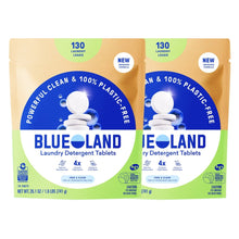 Blueland Laundry Detergent Tablets, Free & Clear, 260-count