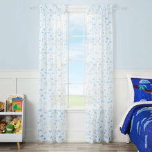 Bluey Dream Sheer Kids Drape, 38" x 84", White, BBC Studios