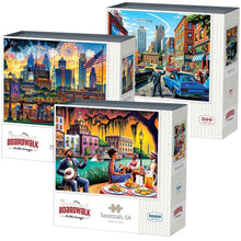 Boardwalk Assorted Jigsaw Puzzles, 3-pack