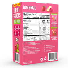Bob Snail Fruit Snacks Variety Pack, Apple-Strawberry & Apple-Raspberry, 0.7 oz., 18 pk.