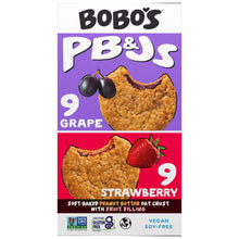 Bobo's PB&J Oat Snacks, Variety Pack, 18 pk.