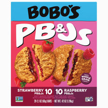 Bobo's Strawberry & Raspberry PBJs Oat Bars, Variety Pack, 20 ct.