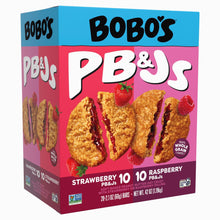 Bobo's Strawberry & Raspberry PBJs Oat Bars, Variety Pack, 20 ct.