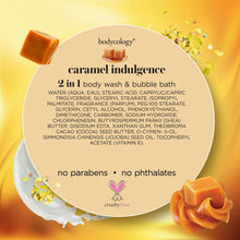 Bodycology 2-in-1 Body Wash & Bubble Bath, Caramel Indulgence, 16 fl oz
