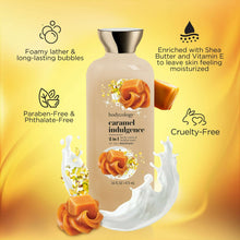 Bodycology 2-in-1 Body Wash & Bubble Bath, Caramel Indulgence, 16 fl oz