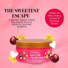 Bodycology Love You Cherry Much Exfoliating Sugar Scrub, 10.5 oz (4 PACK )