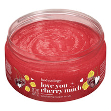 Bodycology Love You Cherry Much Exfoliating Sugar Scrub, 10.5 oz (4 PACK )