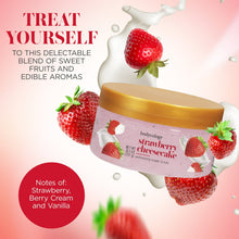 (3 PACK ) Bodycology Strawberry Cheesecake Exfoliating Sugar Scrub, 10.5 oz