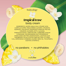 Bodycology Tropical Tease Shea Butter Body Cream, 8 oz