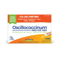 Boiron Oscillococcinum Unit Dose Homeopathic Medicine for Flu-Like Symptoms, 6 Doses