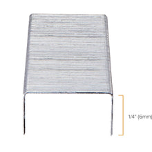 Bostitch 1/4" Premium Staples, Standard Chisel Point, 5,000 Staples, 5-count