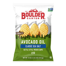 Boulder Canyon Avocado Oil Potato Chips, 18 oz. (PACK OF 3 )